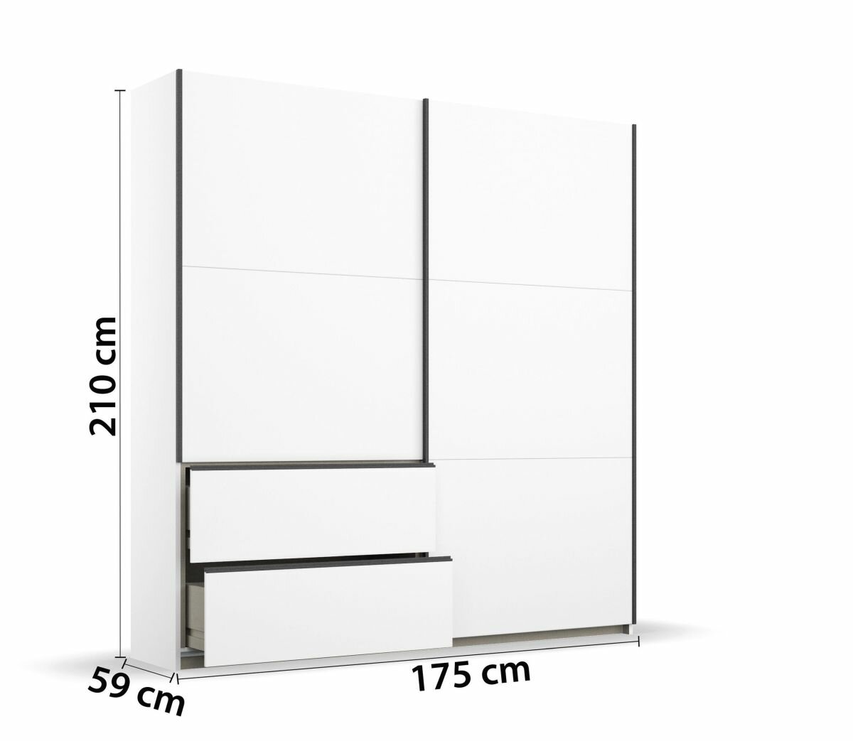 Schwebetürenschrank, Sevilla