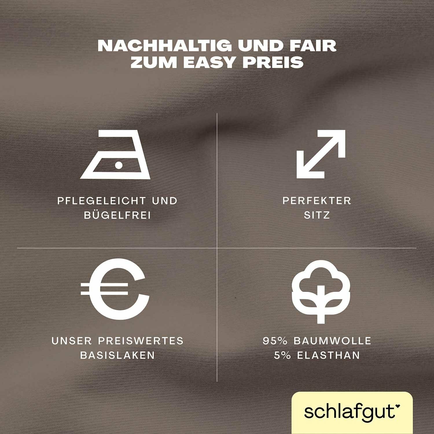 Spannbettlaken, EASY Jersey