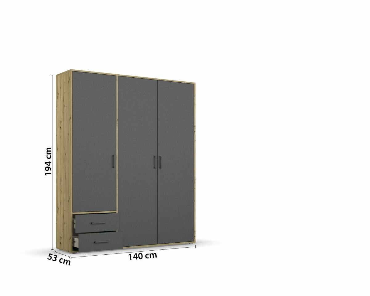 Drehtürenschrank, Voyager