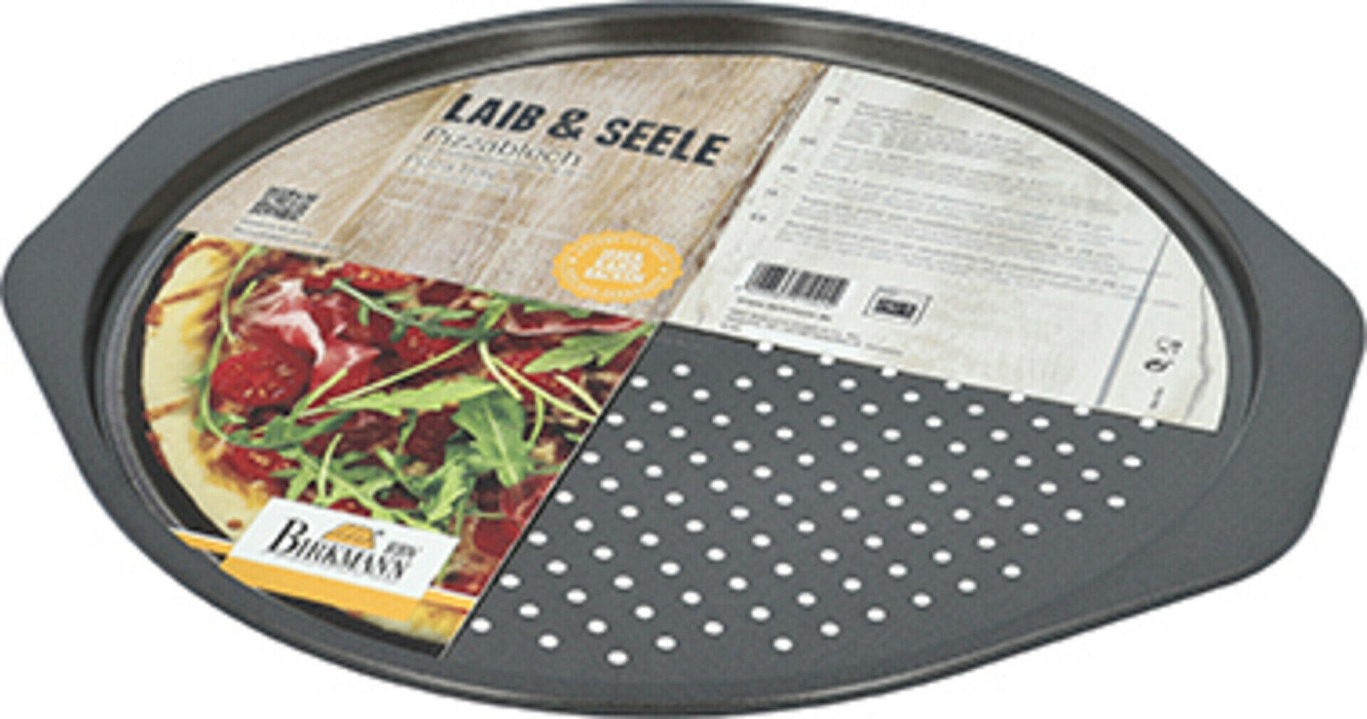 Birkmann Rbv Braun Pizzablech, Laib & Seele – Anthrazit – Ca.32,2X1,24X35cm