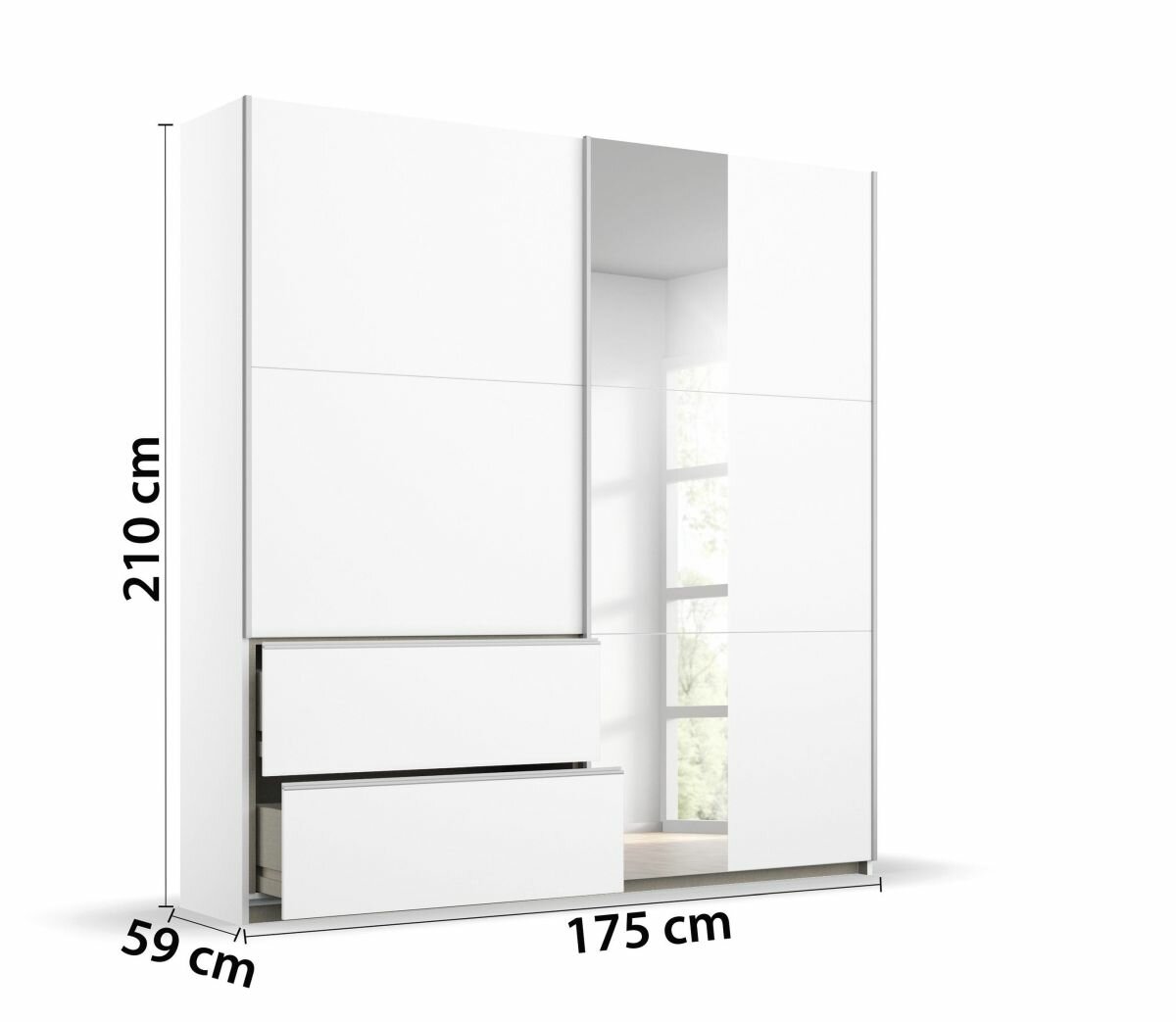 Schwebetürenschrank, Sevilla