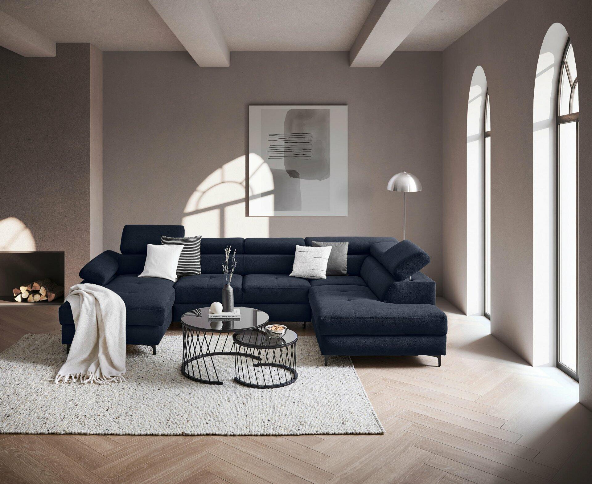 Wohnlandschaft, Combo | Dunkelblau