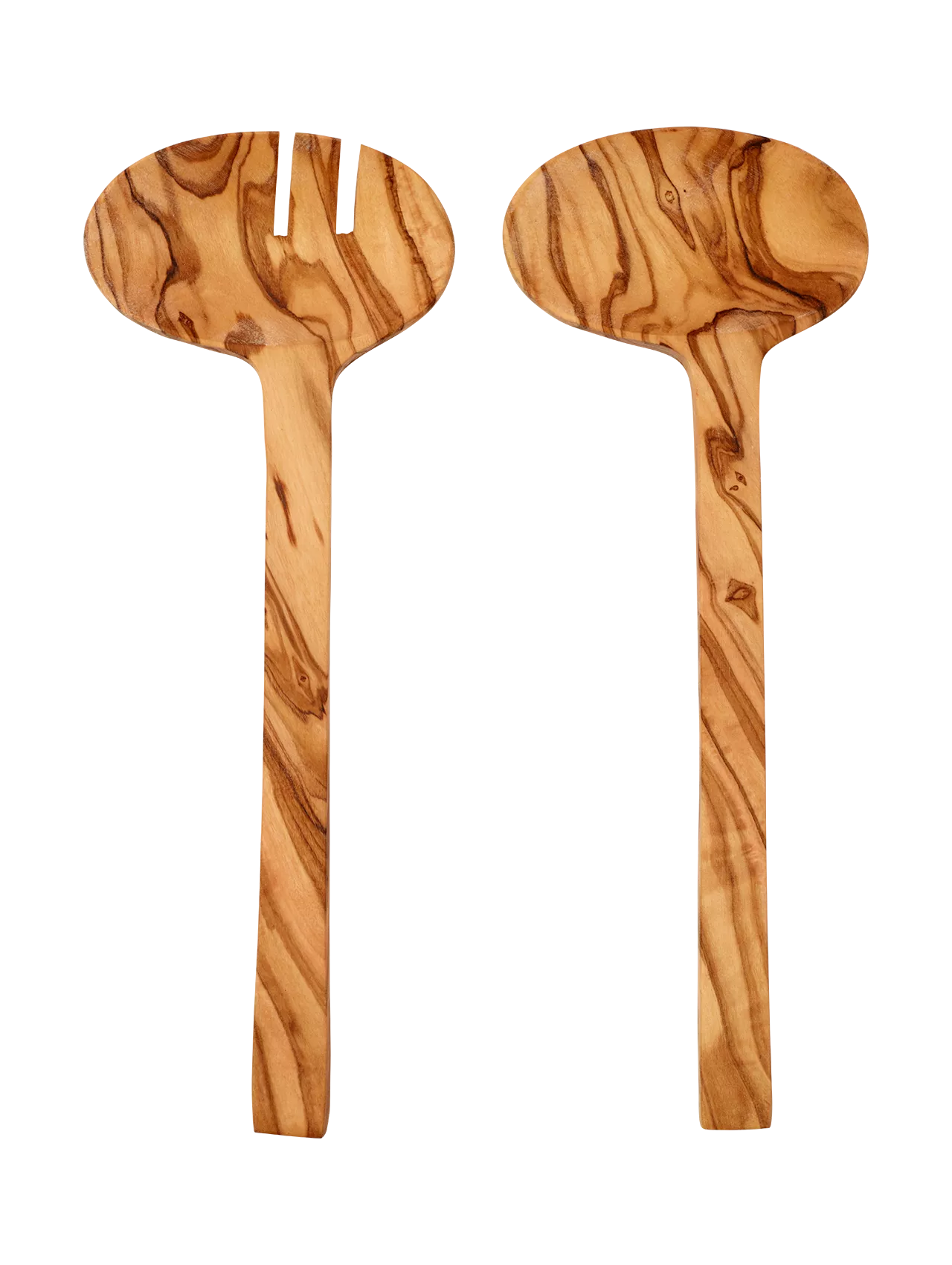 Salatbesteck, Wood