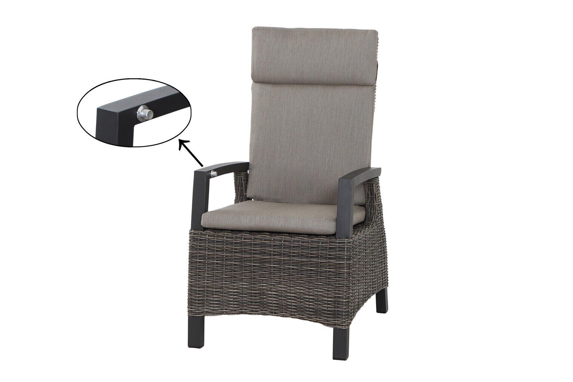 Siena Garden Grau Positionsstuhl, Corido – – Ca. 60,5X109x74cm