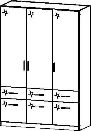Drehtürenschrank, Celle