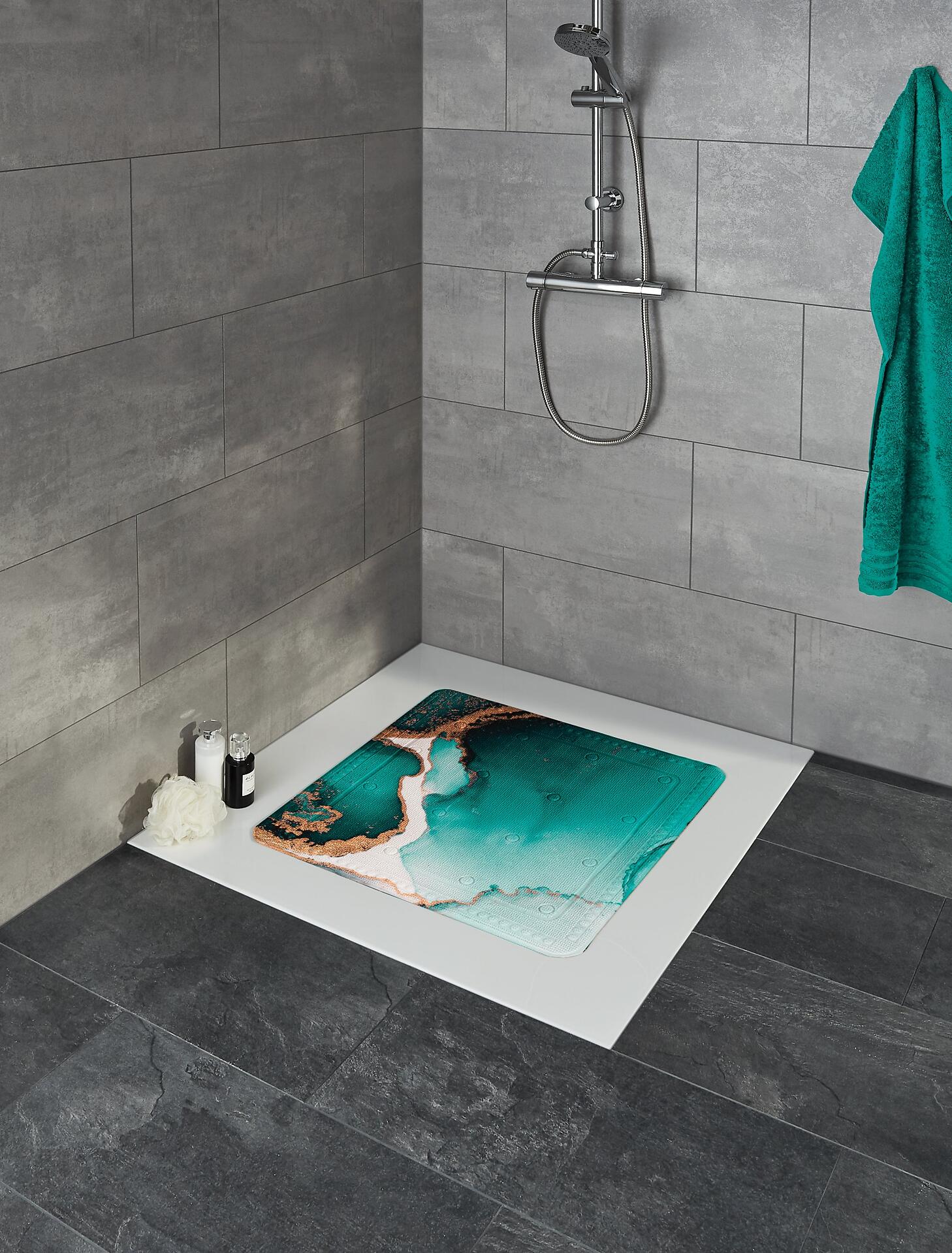 Duscheinlage, Teal
