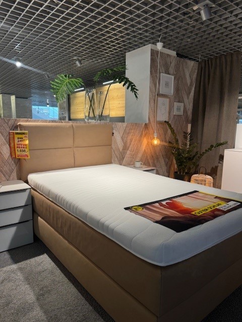 Boxspringbett Miami Gold