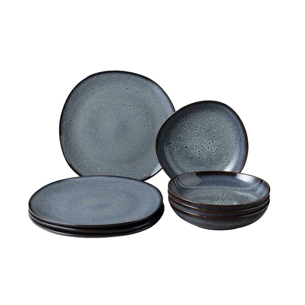 Tafelset 8tlg., Lave gris