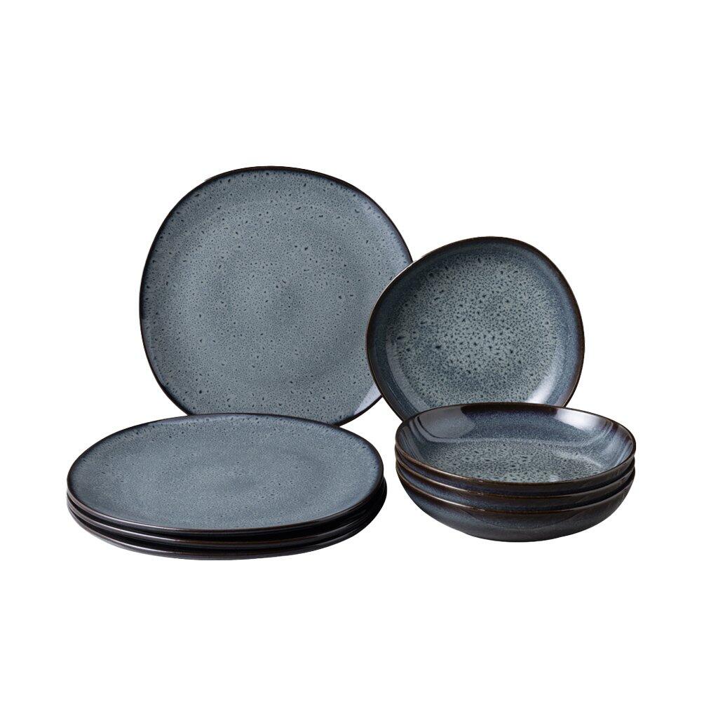 Tafelset 8tlg., Lave gris