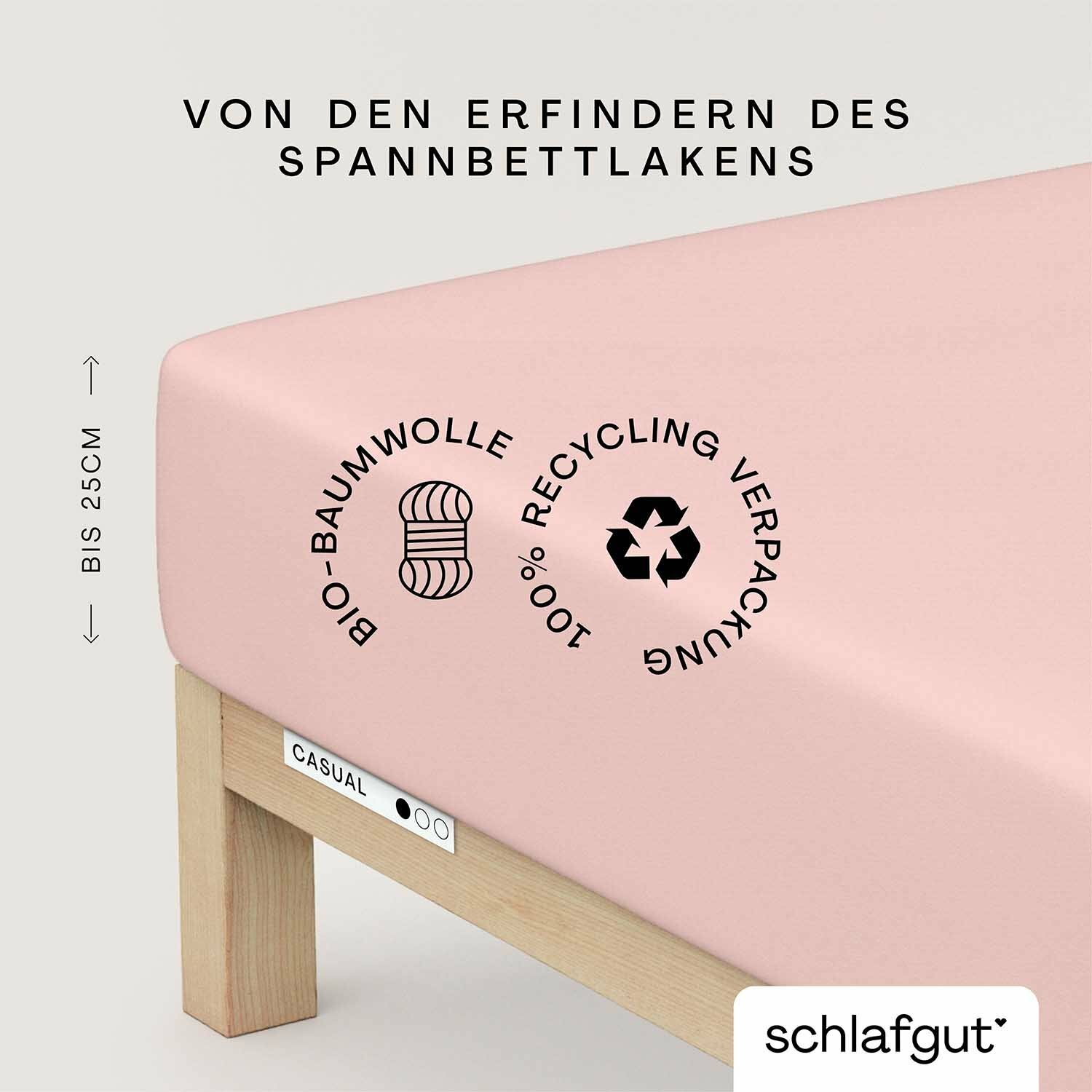 Spannbettlaken, Casual