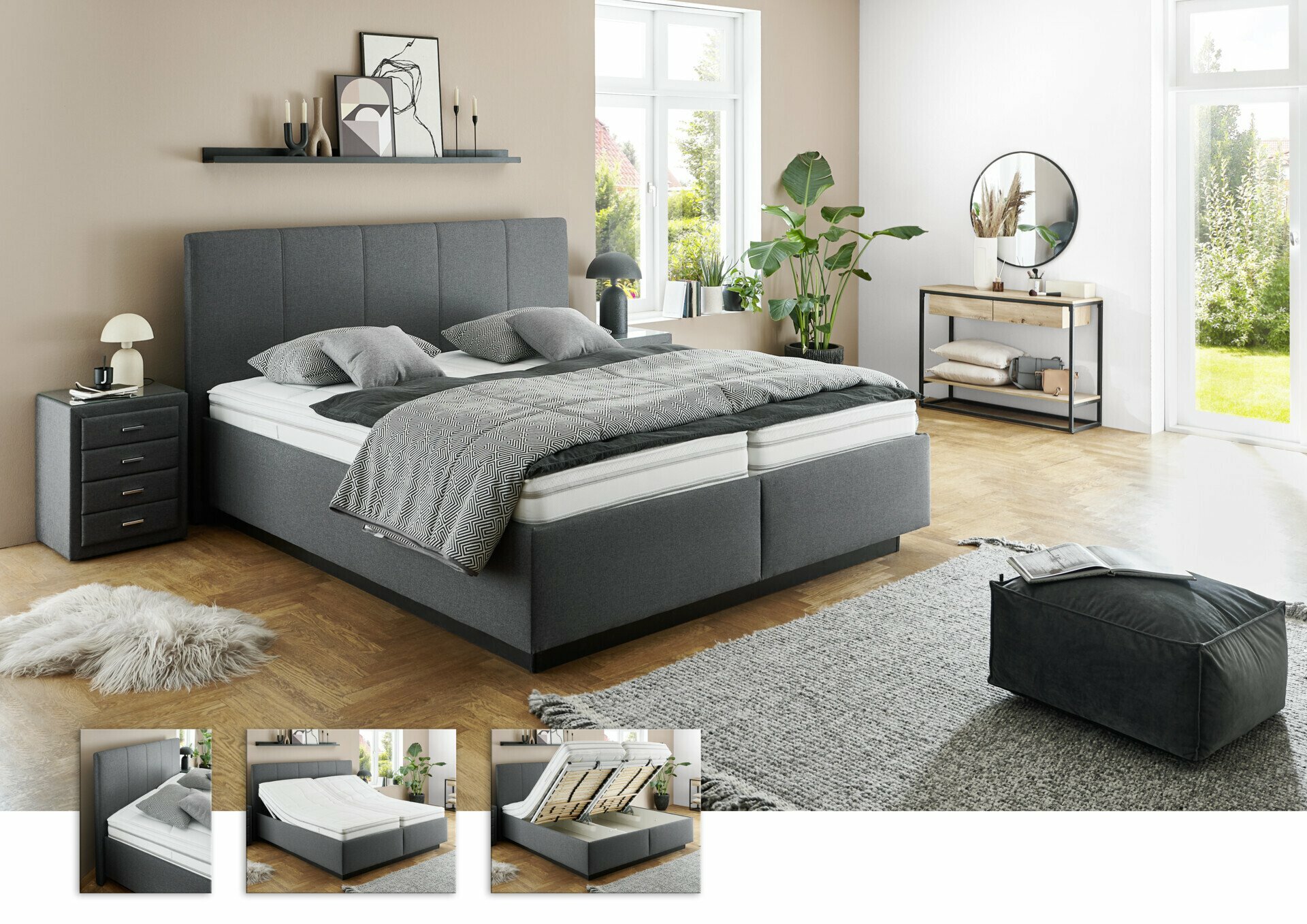 Polsterbett, Melina