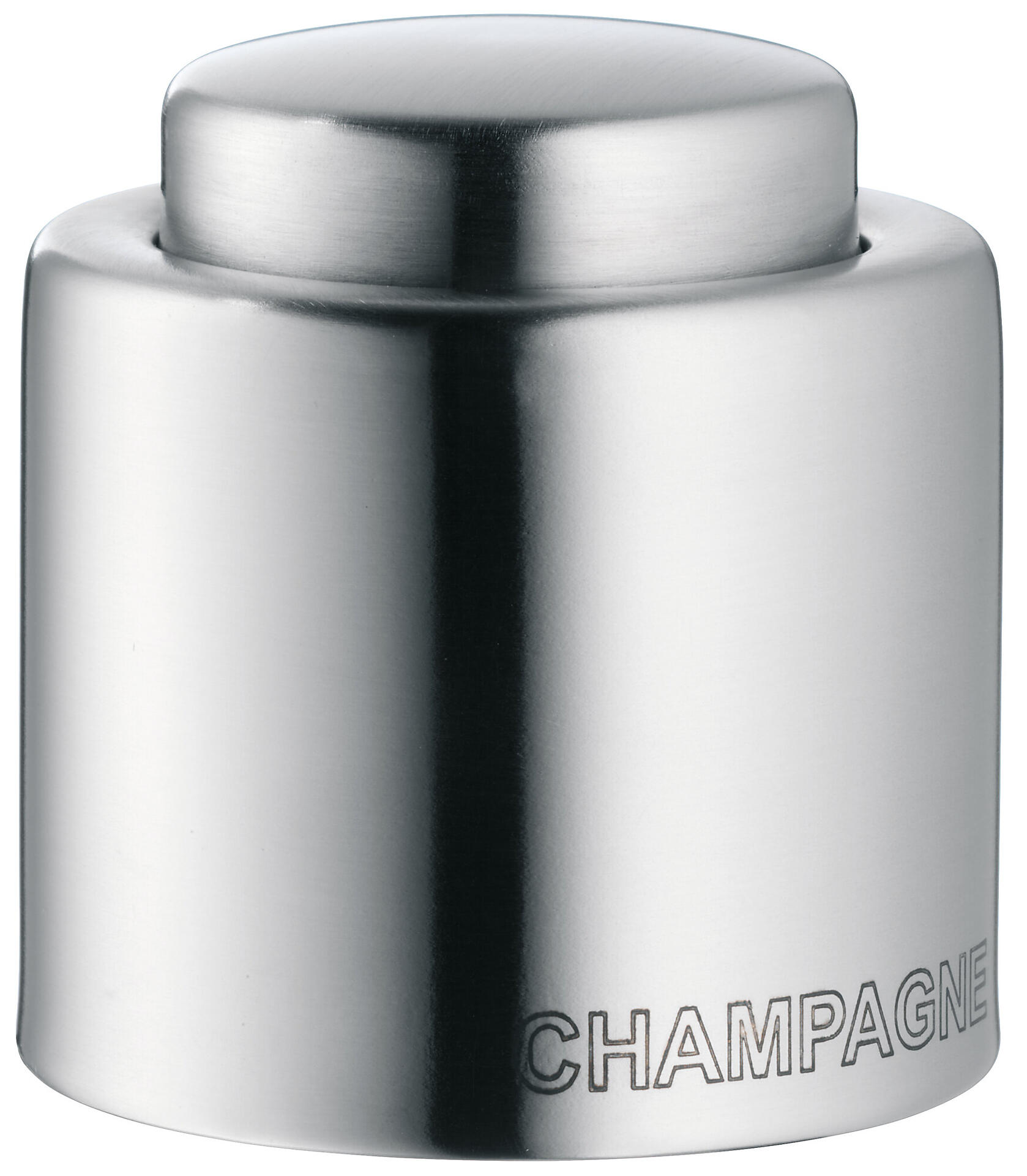 Wmf Group Braun Flaschenverschluss, Clever & More – Edelstahlfarben – Ca.6,5X16,2X5cm