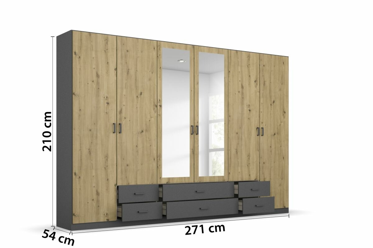 Drehtürenschrank, Gamma