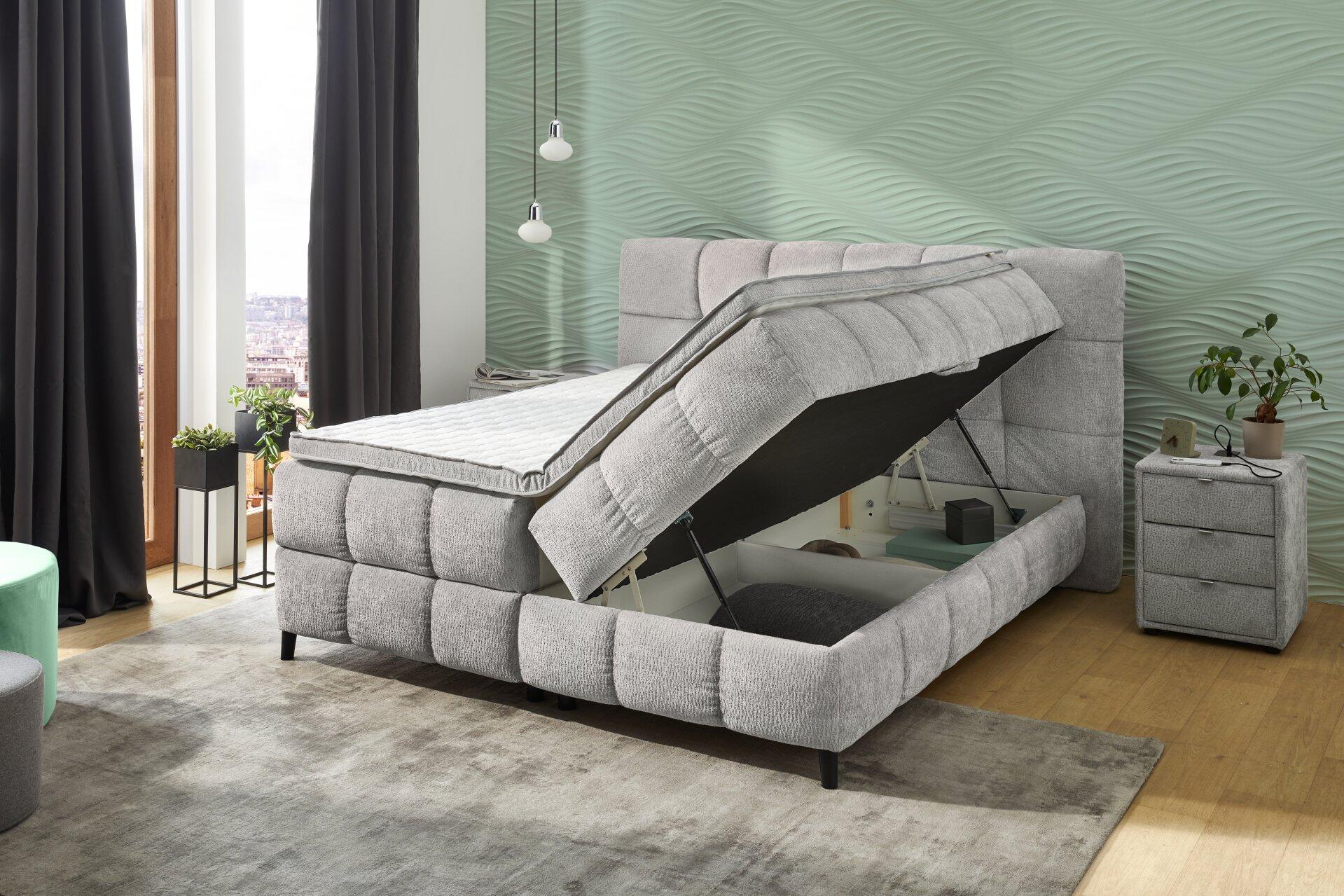 Boxspringbett m bk, Molly