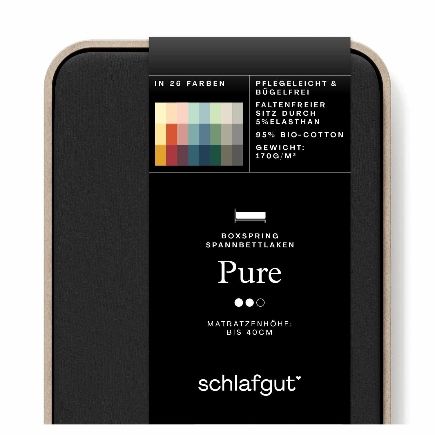 Pure Boxspring Spannbettlaken