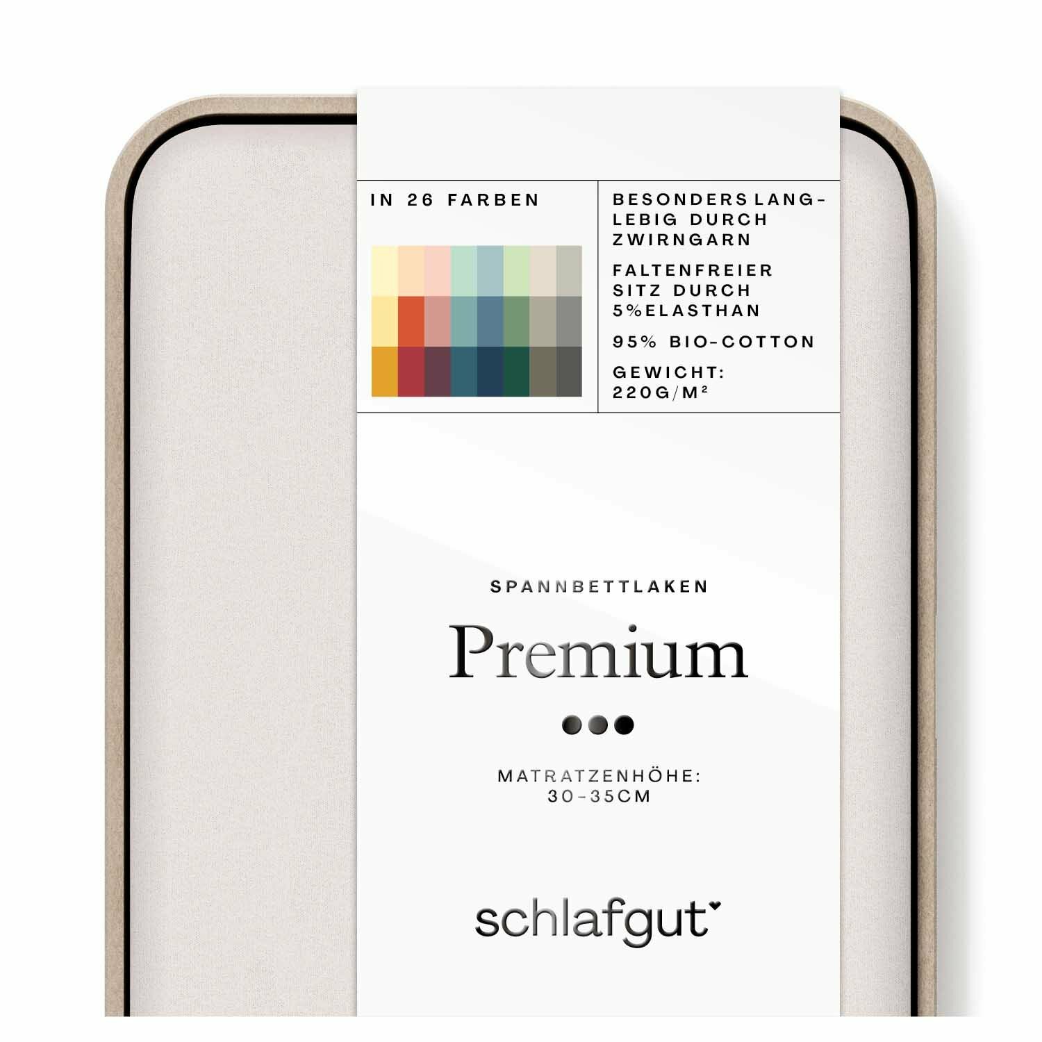 Spannbettlaken, Premium