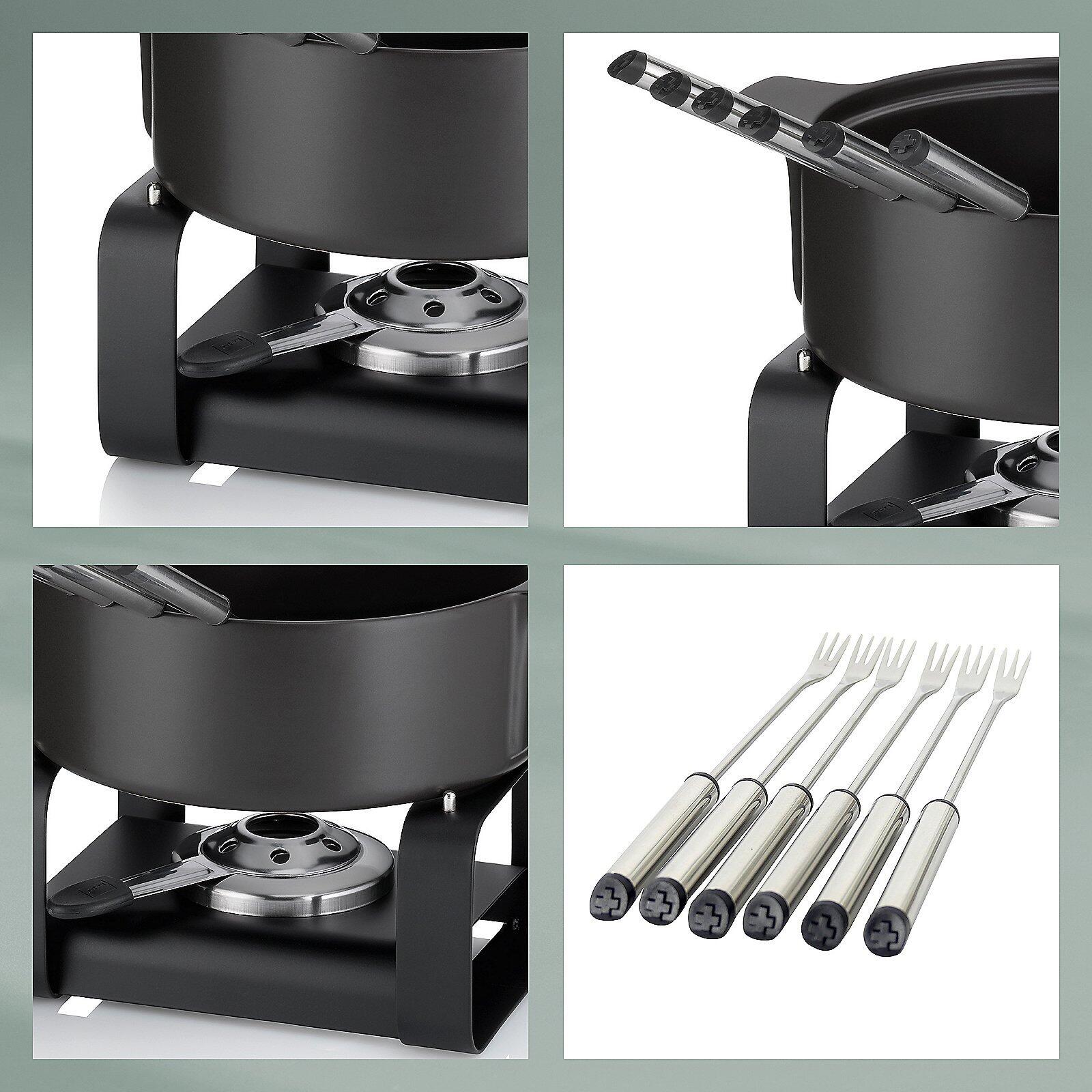 Käsefondue-Set, Roman