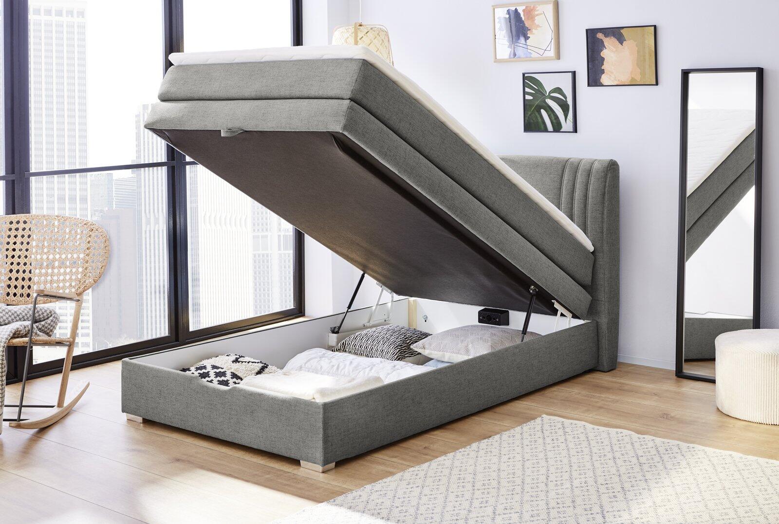 Boxspringbett m bk, Amira