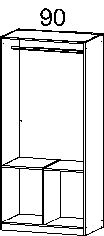 Drehtürenschrank, Celle