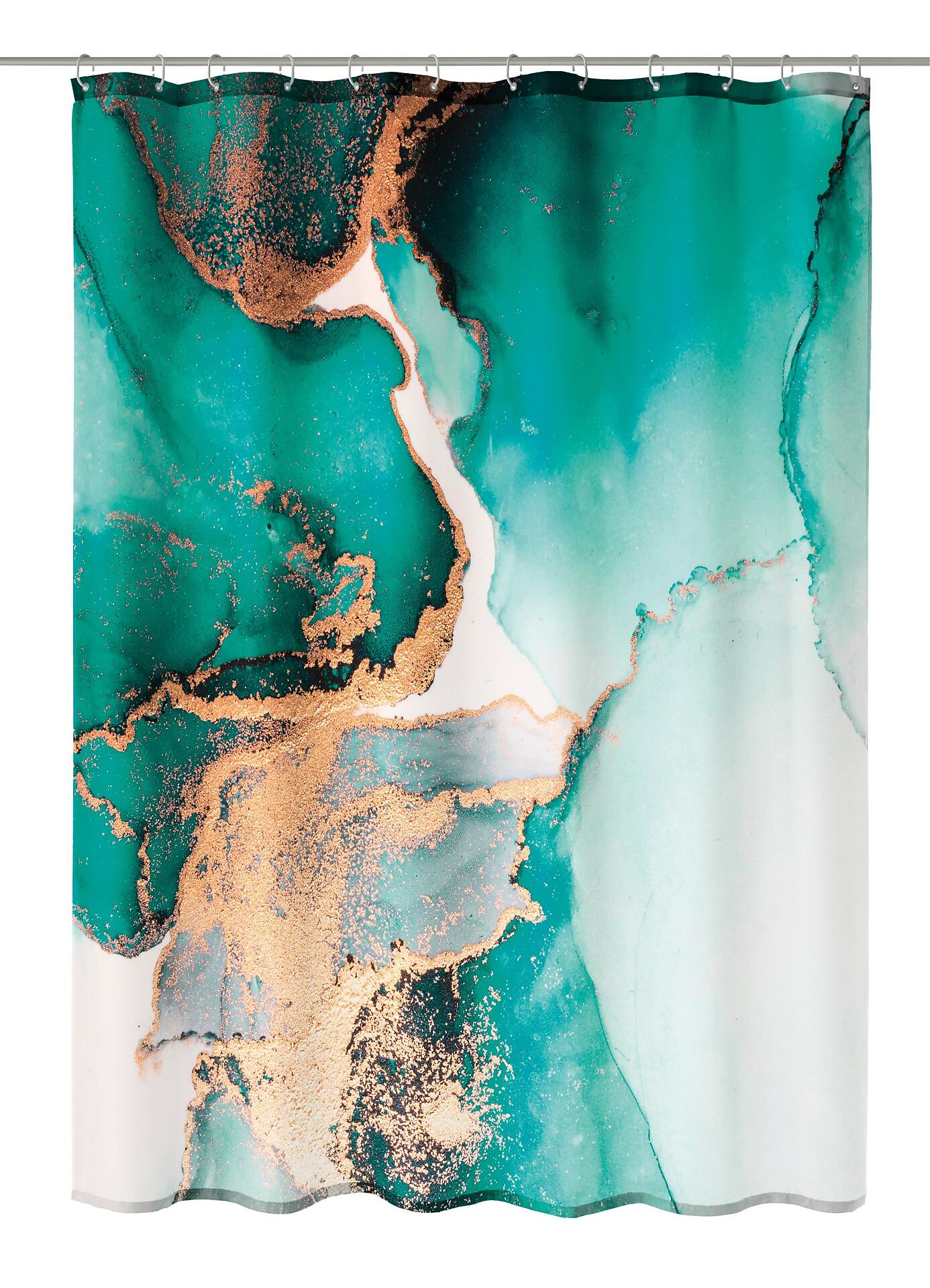 Duschvorhang TXT, Teal