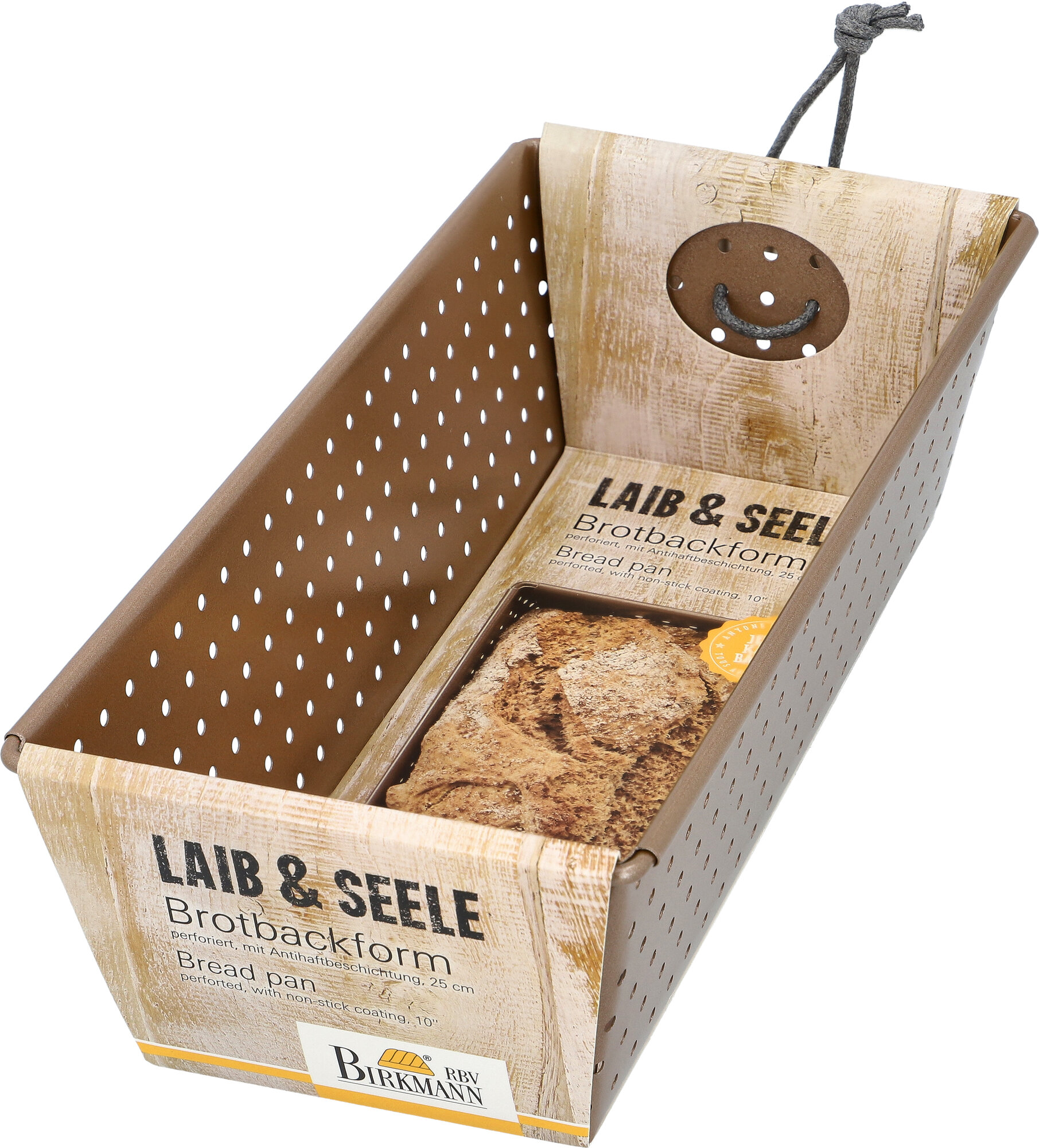 Brotbackform, Laib & Seele