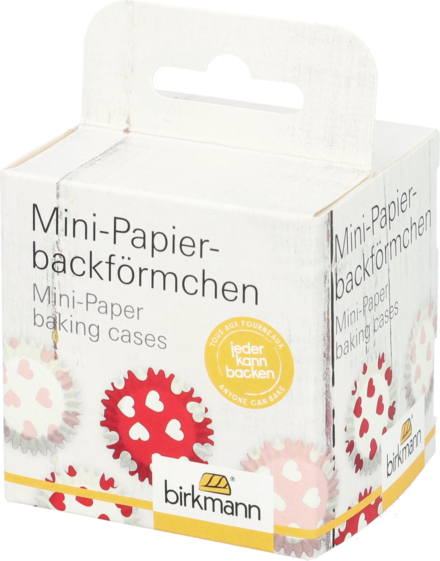 Mini-Papierbackförmchen Mini-Papierbackförmchen