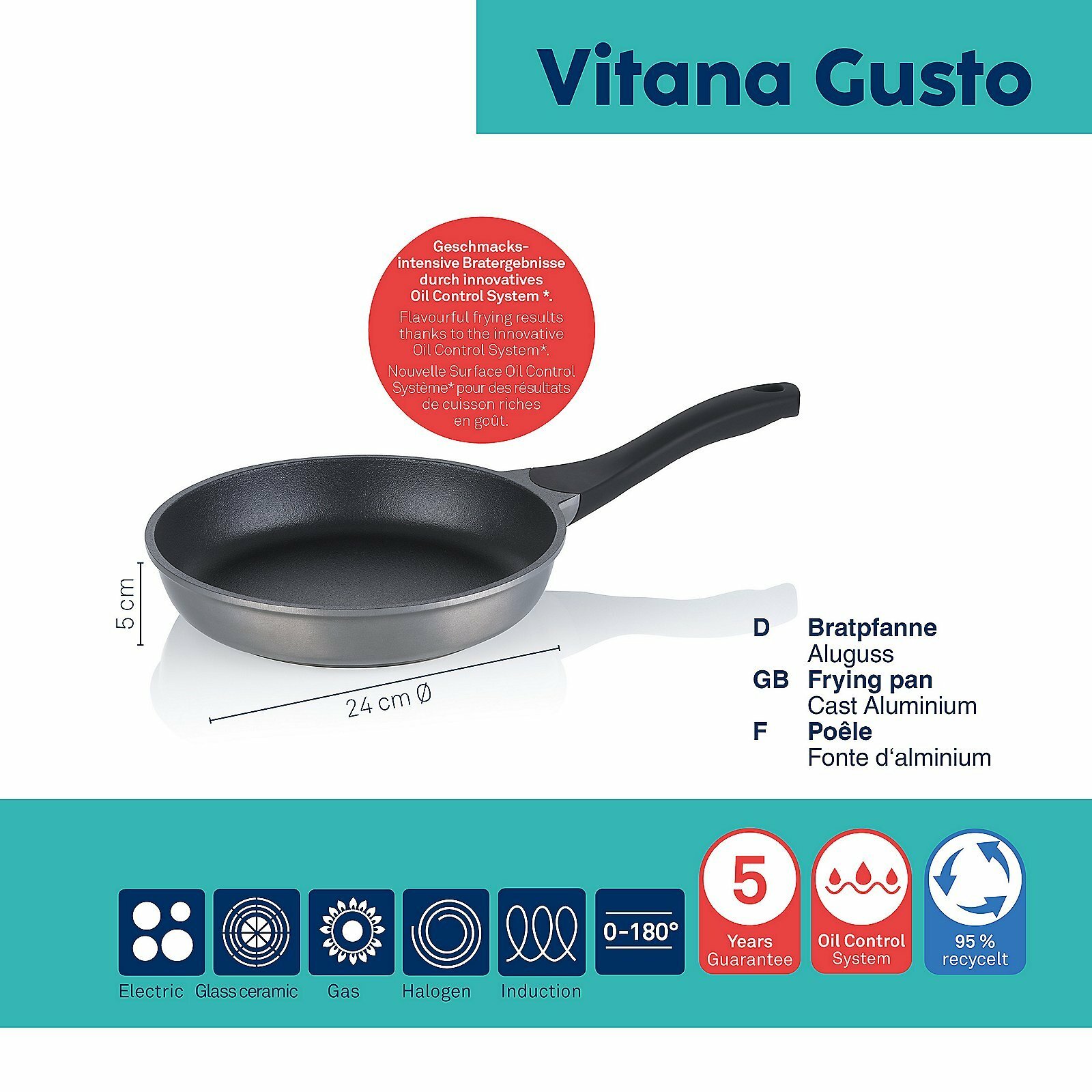 Bratpfanne, Vitana Gusto