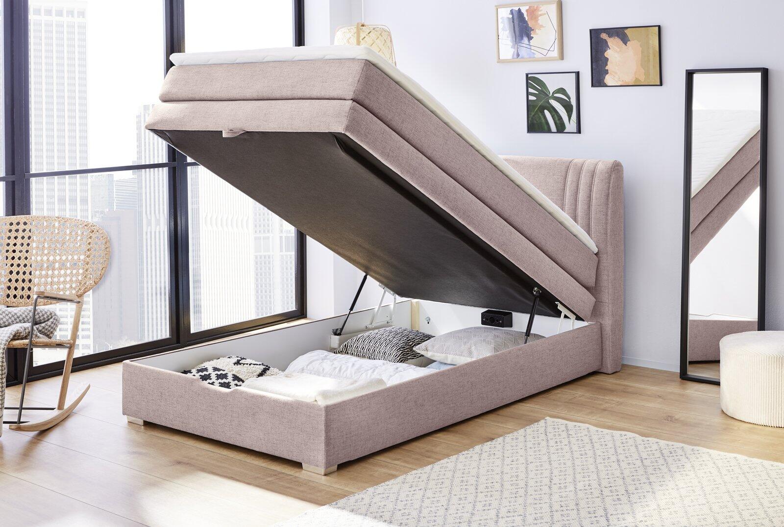 Boxspringbett m bk, Amira