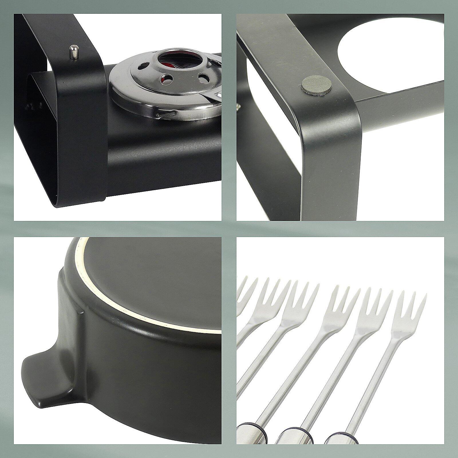 Käsefondue-Set, Roman