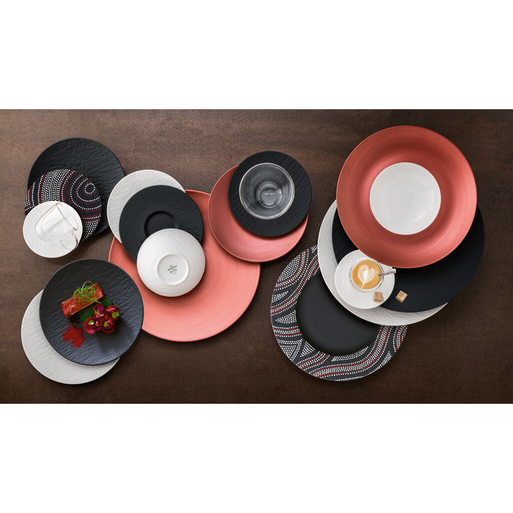 Schale flach, Manufacture Rock