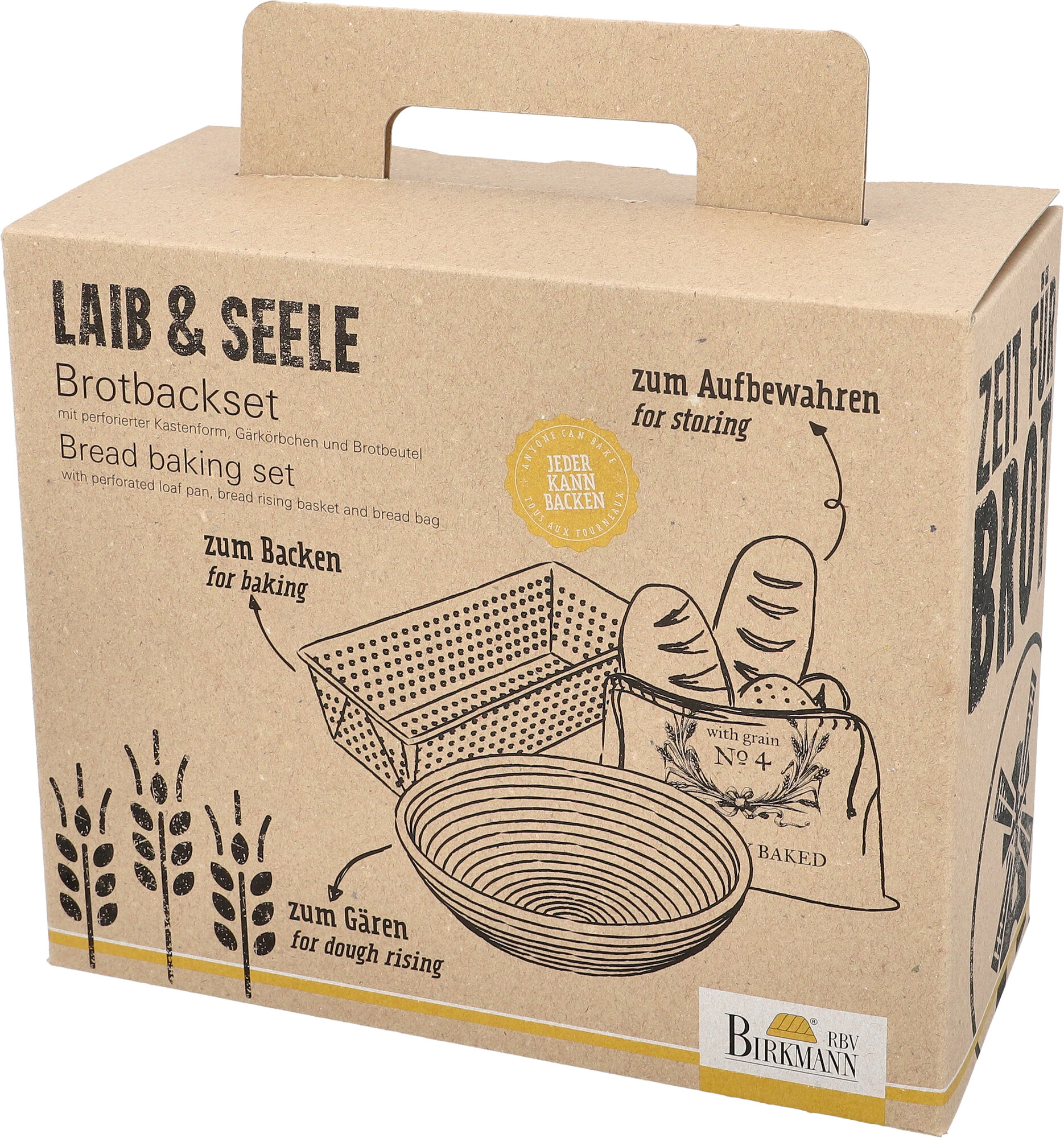 Brotbackset, Laib & Seele