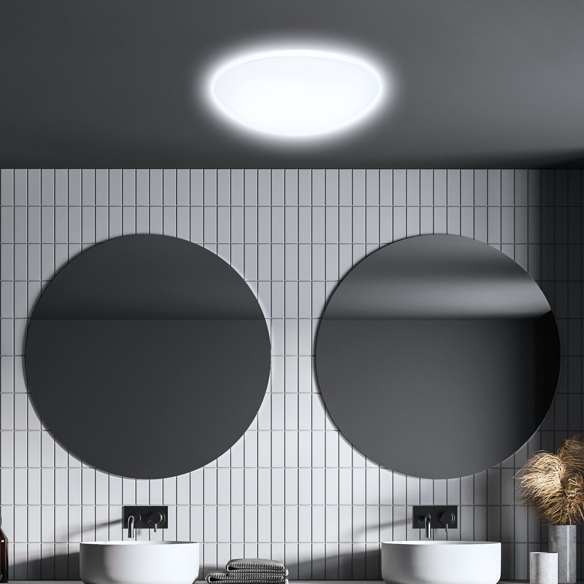 Wand- und Deckenleuchte, Elipso