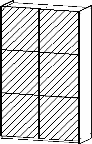 Schwebetürenschrank, Reflect