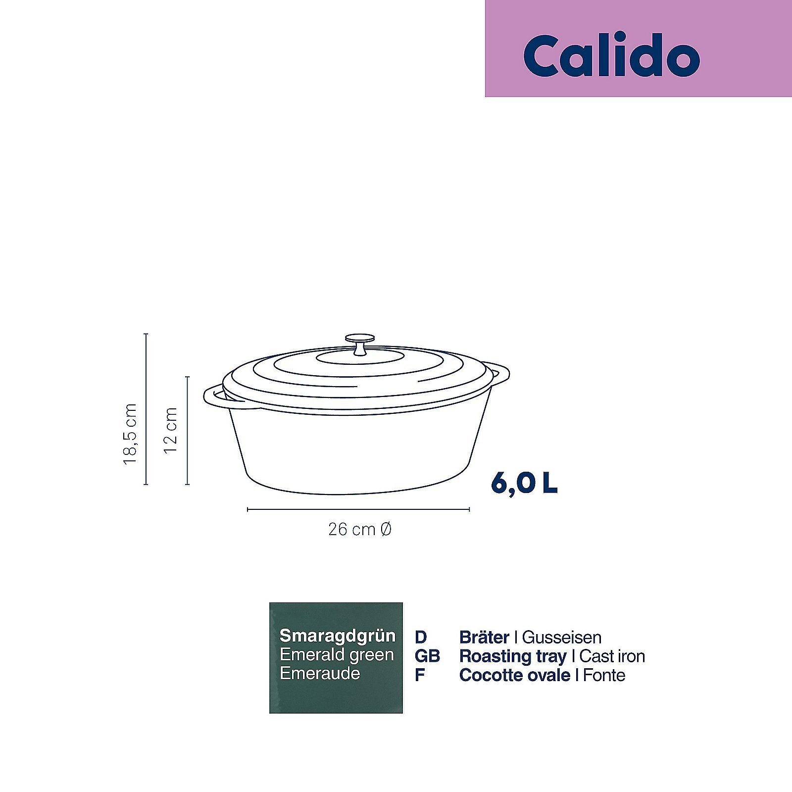 Bräter, Calido