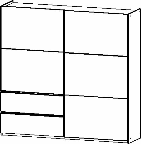 Schwebetürenschrank, Sevilla