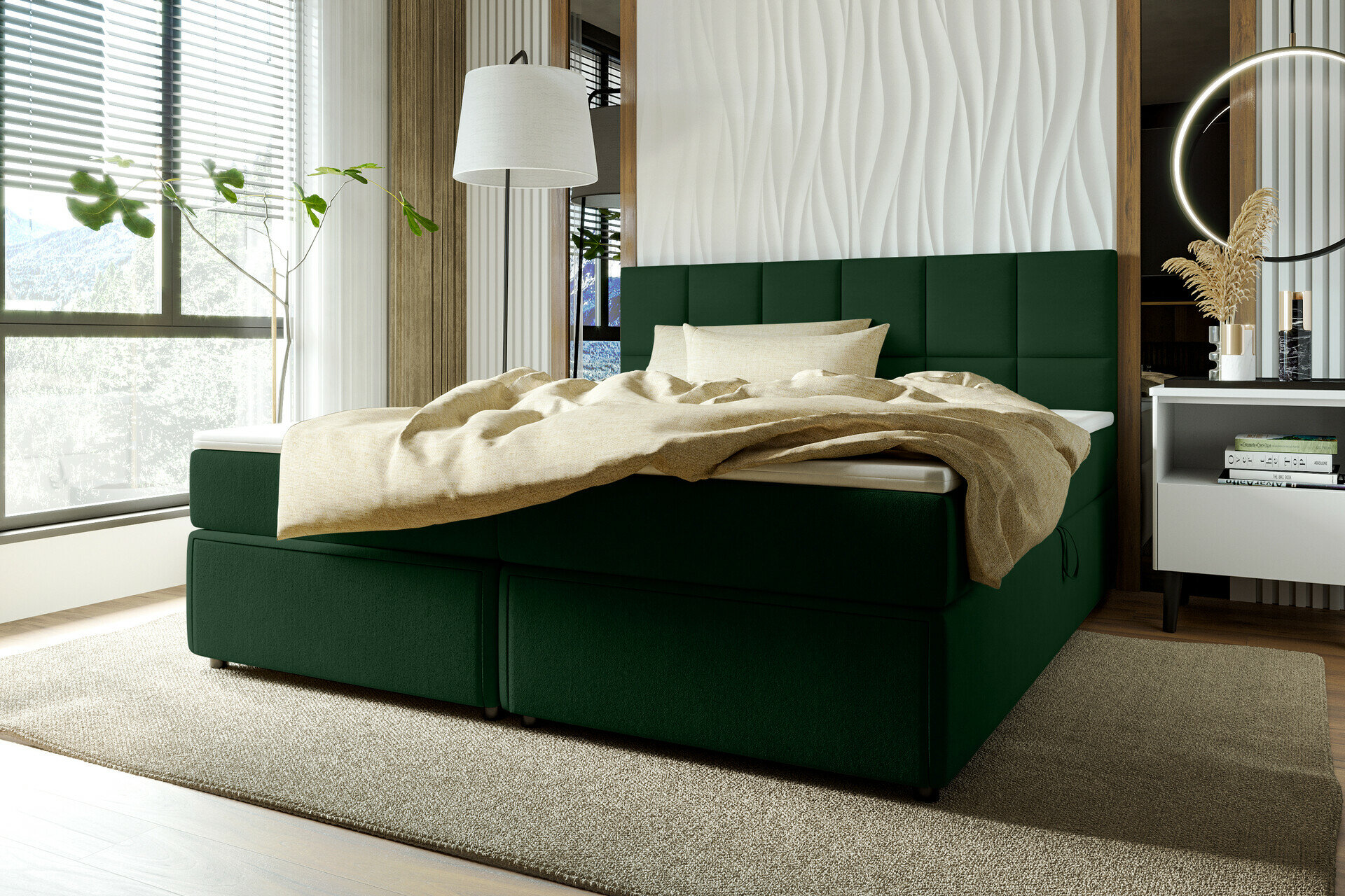 Boxspringbett, Garda