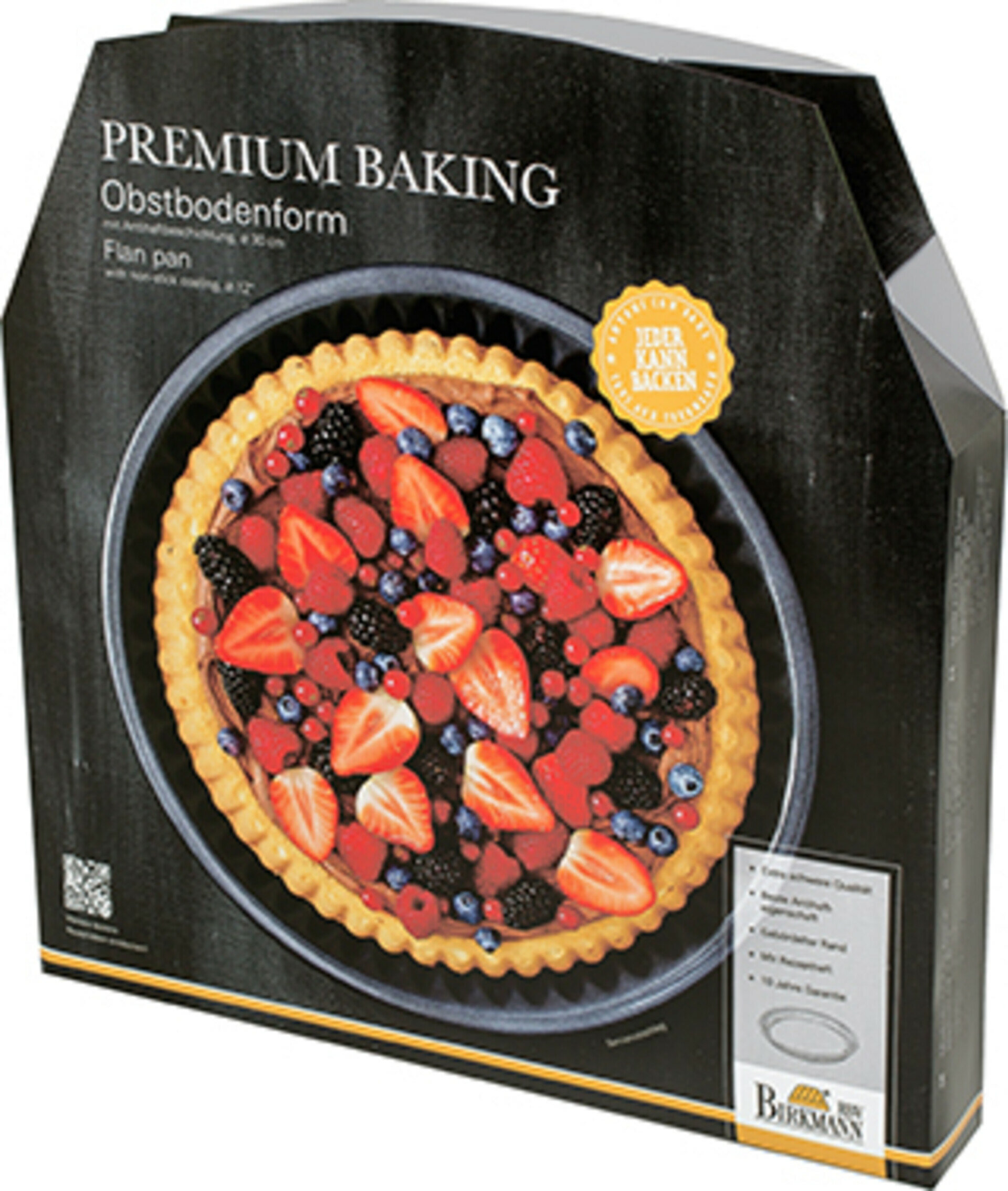 Obstbodenform, Premium Baking