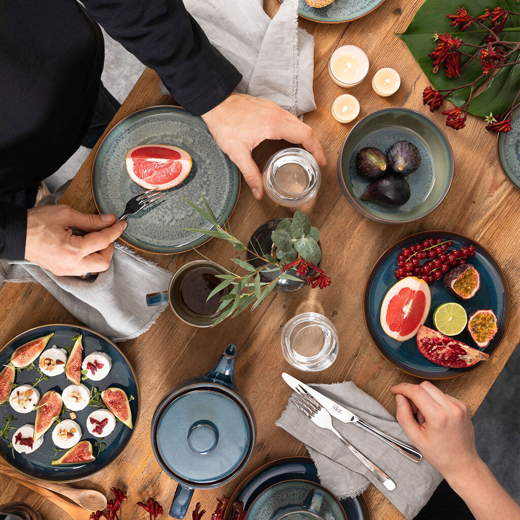 Fruehstuecks Set 6tlg., Crafted Denim