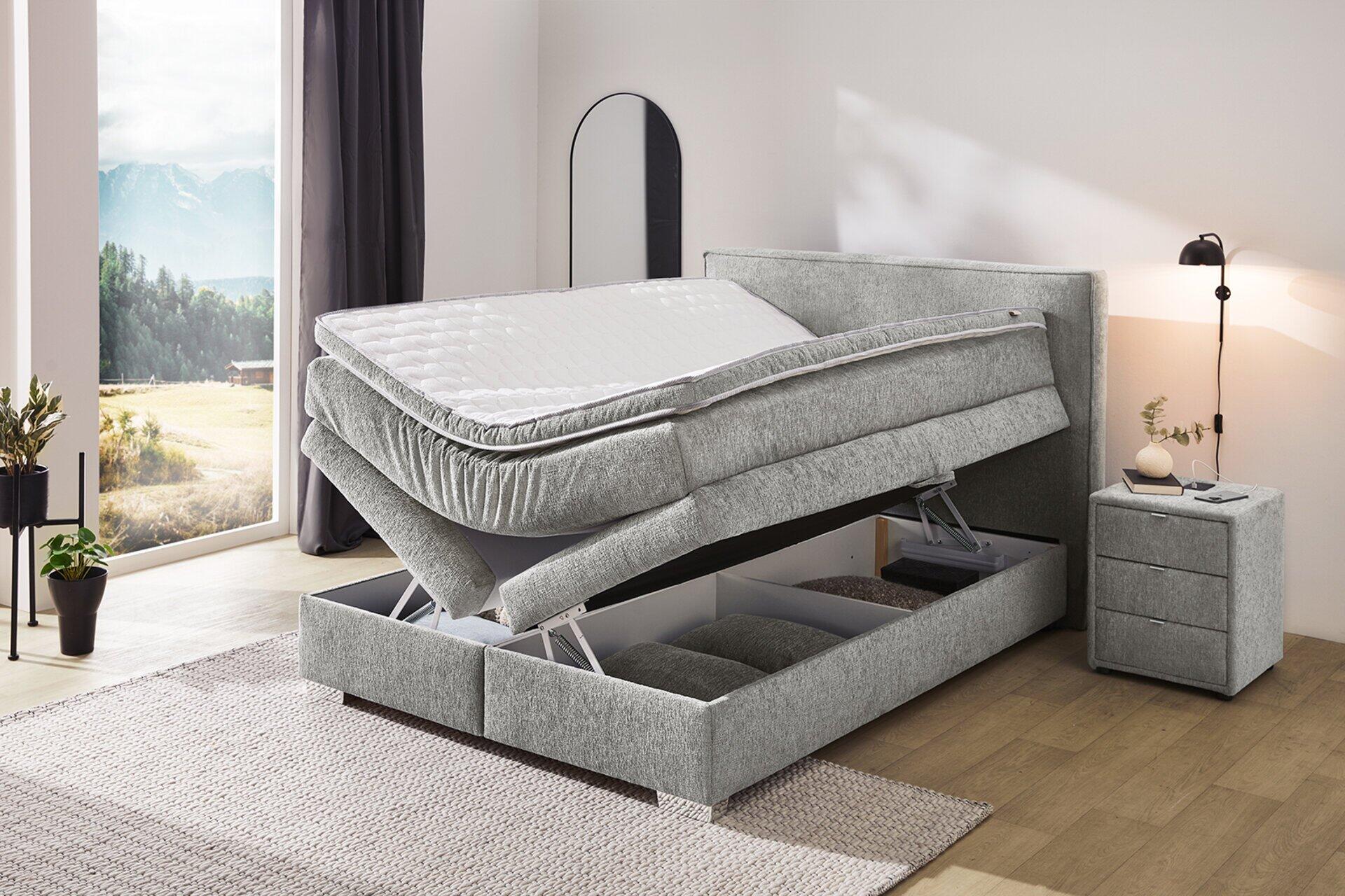 Boxspringbett m bk, Theresa