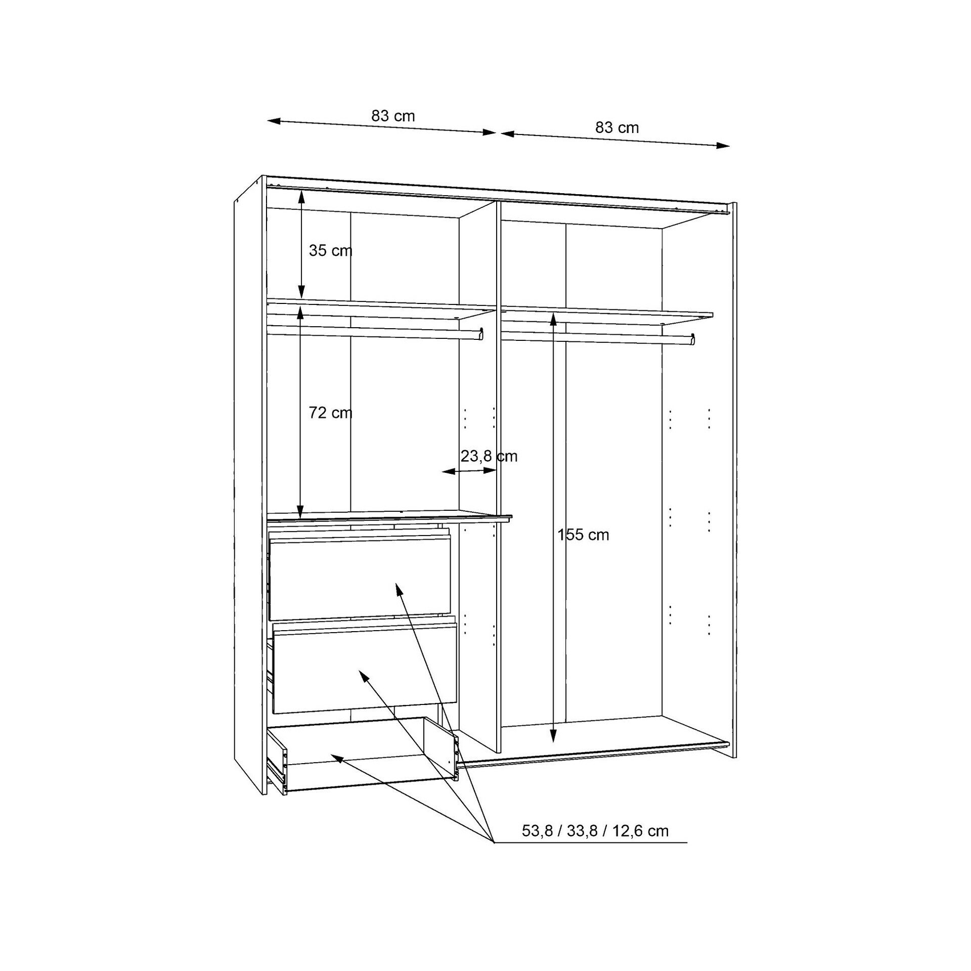 Kleiderschrank, Winn 2
