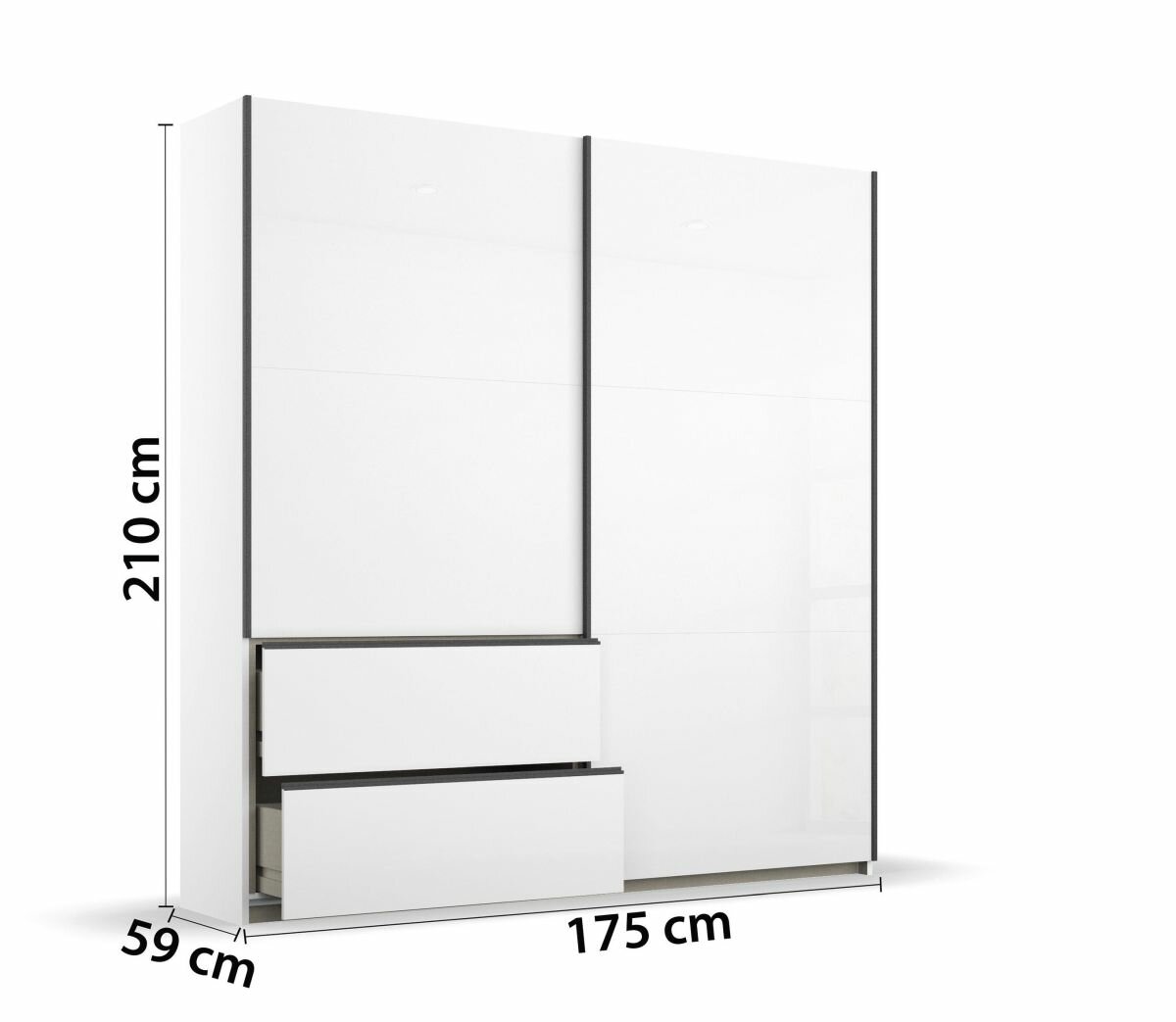 Schwebetürenschrank, Sevilla