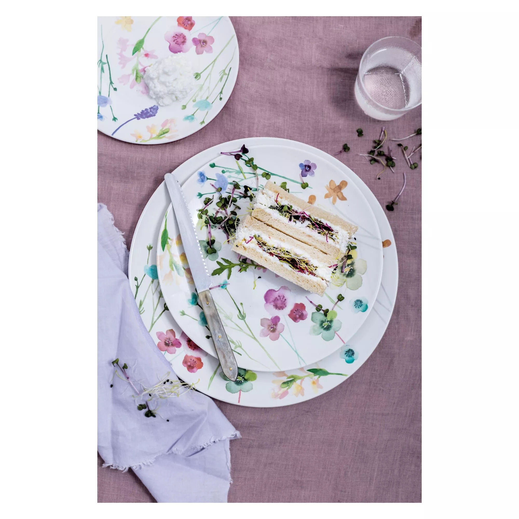 Becher, Porzellan , Floral, Wildwood
