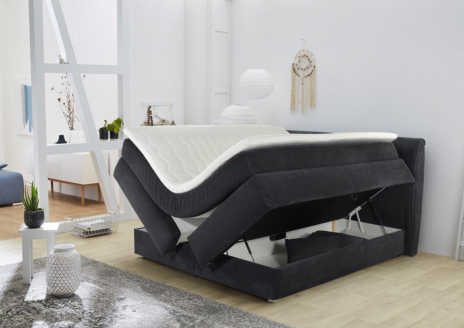 Boxspringbett m bk, Carla