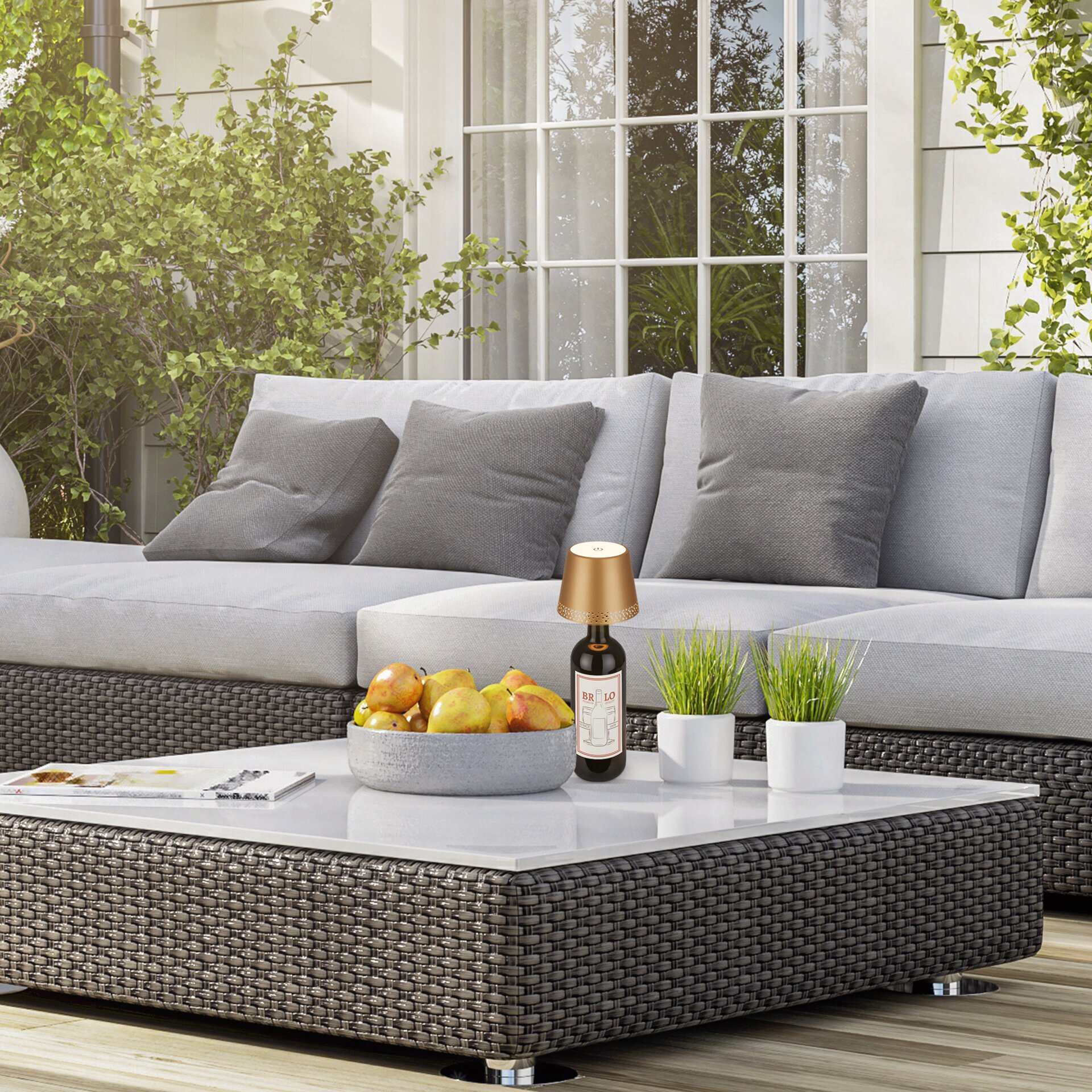 Tischleuchte, Flaska