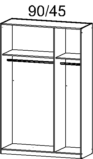 Drehtürenschrank, Celle
