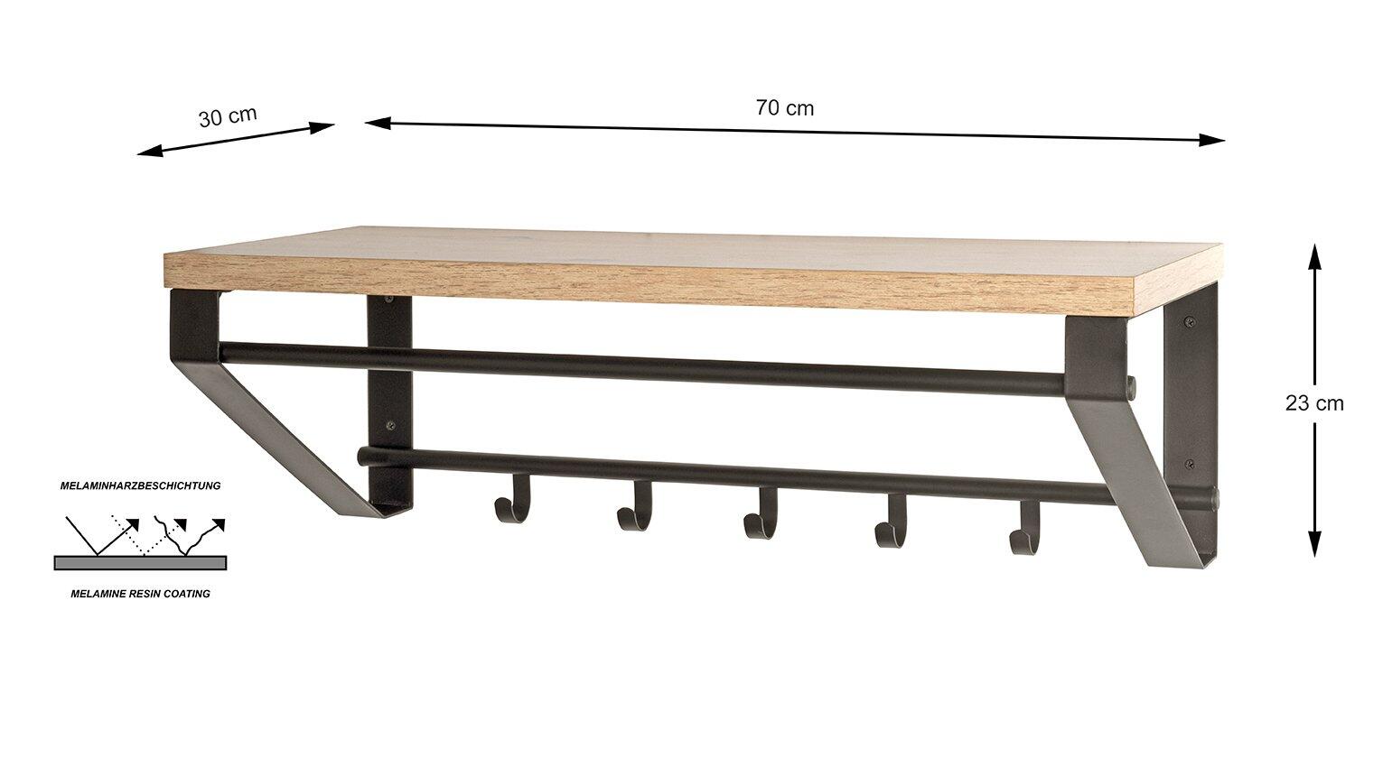 Wandgarderobe, 54441