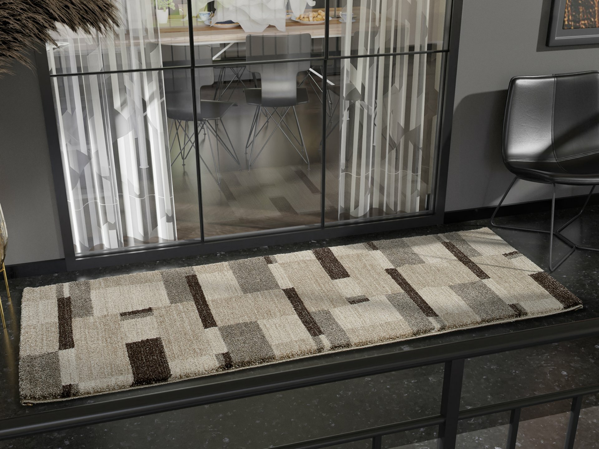 Maschinenwebteppich, Salda