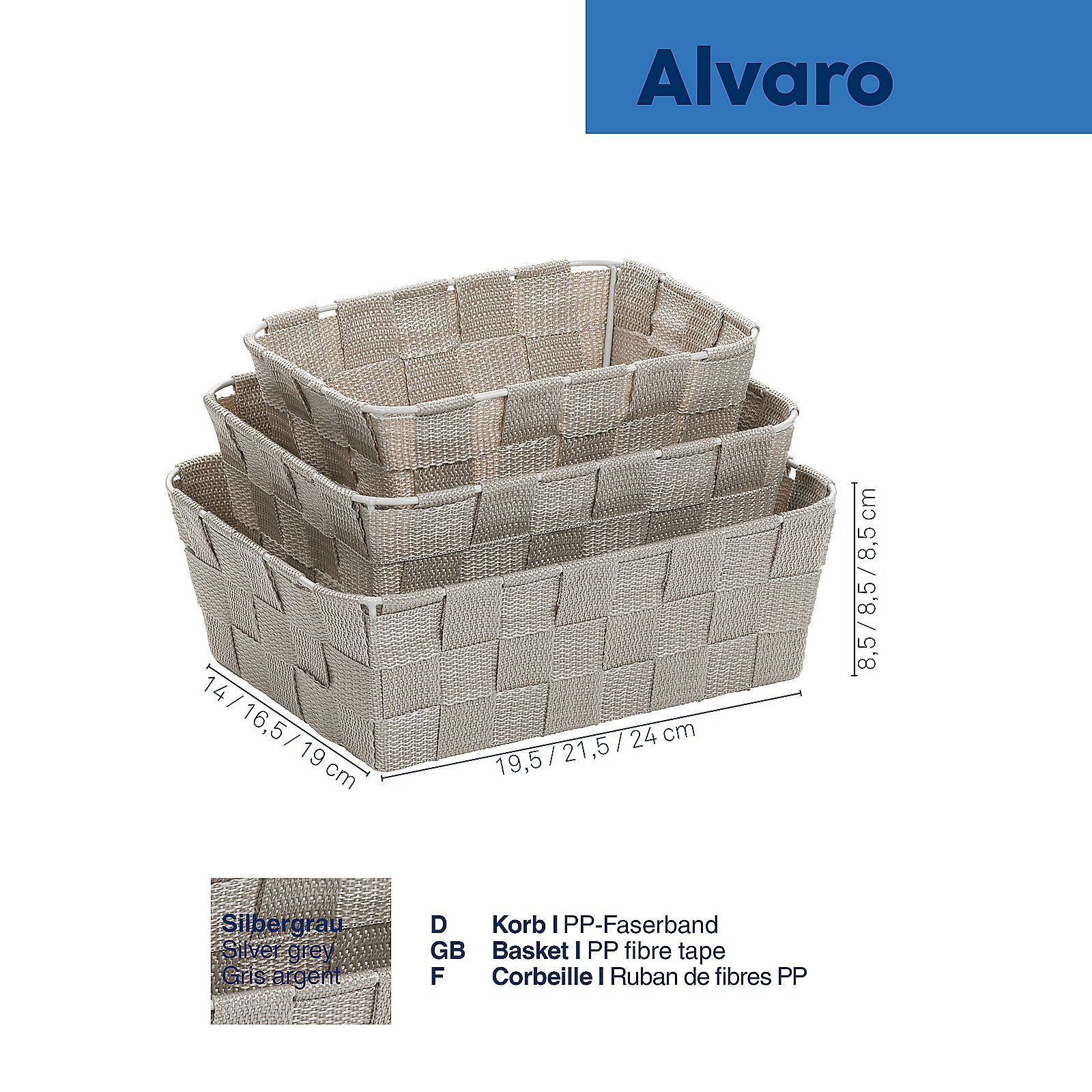 Korb-Set, Alvaro