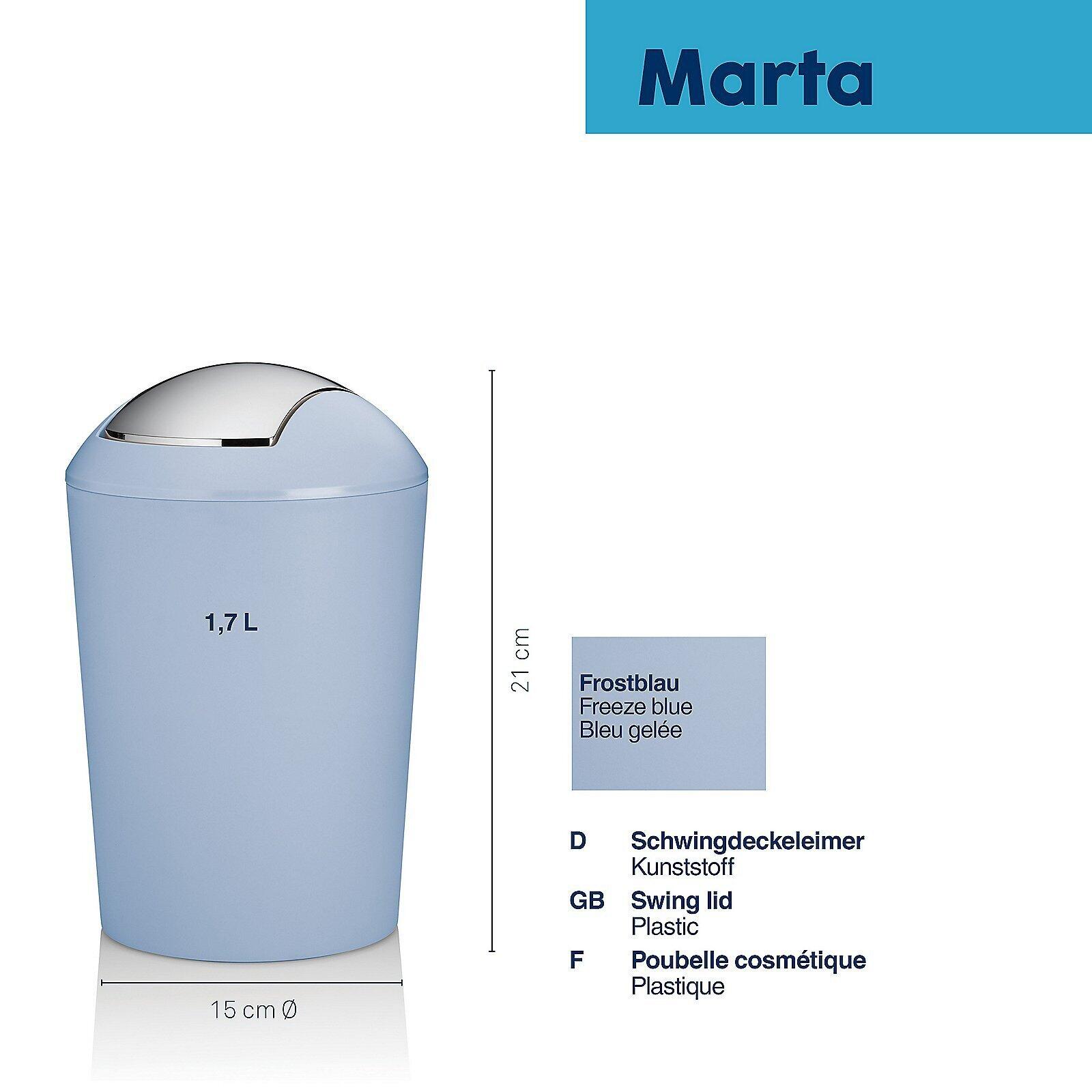 Schwingdeckeleimer, Marta