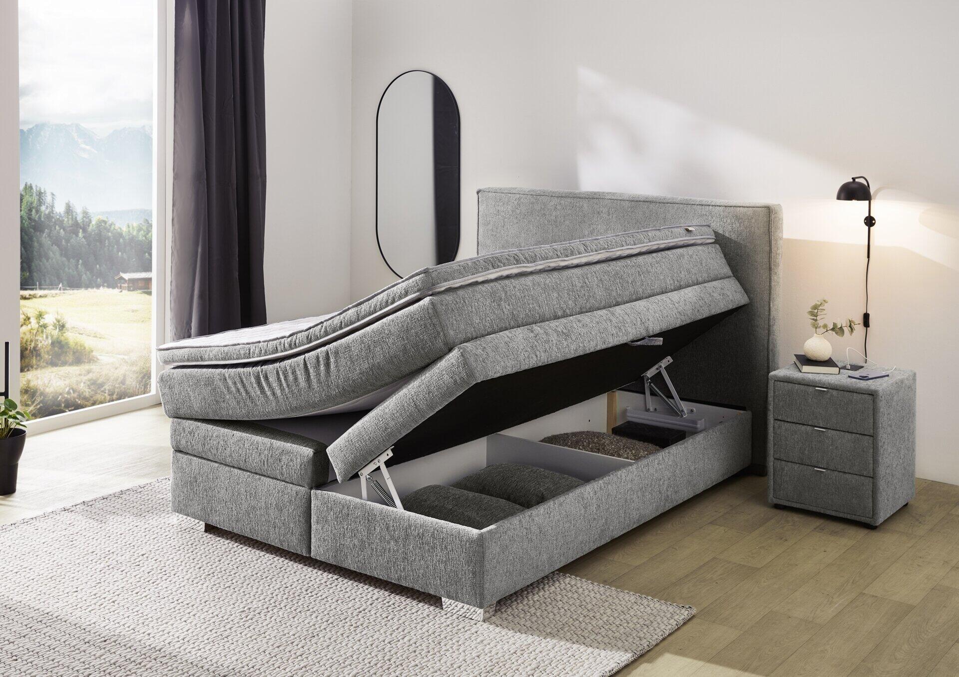 Boxspringbett m bk, Theresa